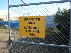 Hier gilt es, das Motorrad herauszubekommen.