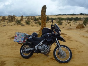 Pinnacle and bike