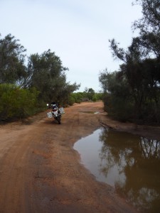 Harsh road conditions