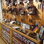 Ein Laden in Hahndorf; gruselig...