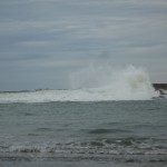 Castle Point, Brandung