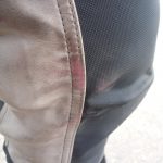 Abfärbungen des Tanks, hatte ich so auch noch nicht...